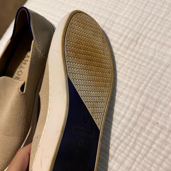 Rothy’s Tan Slip-On Sneakers Size 8 - Picture 6 of 7